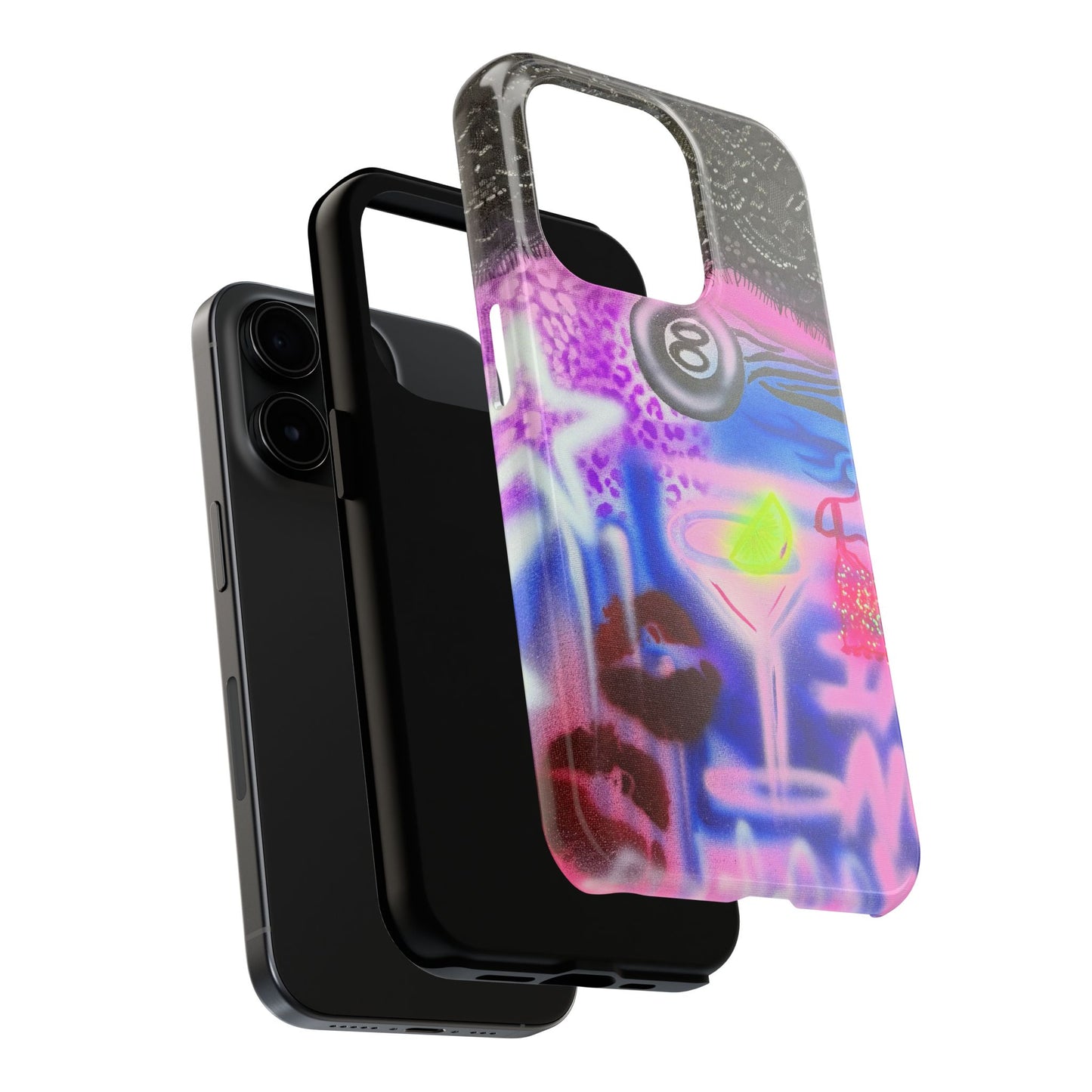 "dream life" airbrush iPhone case