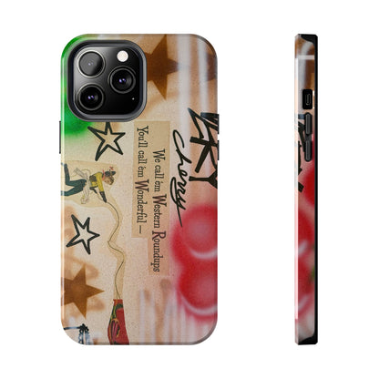 "very cherry" airbrush iPhone case