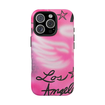 "pink angel wings" airbrush iPhone case