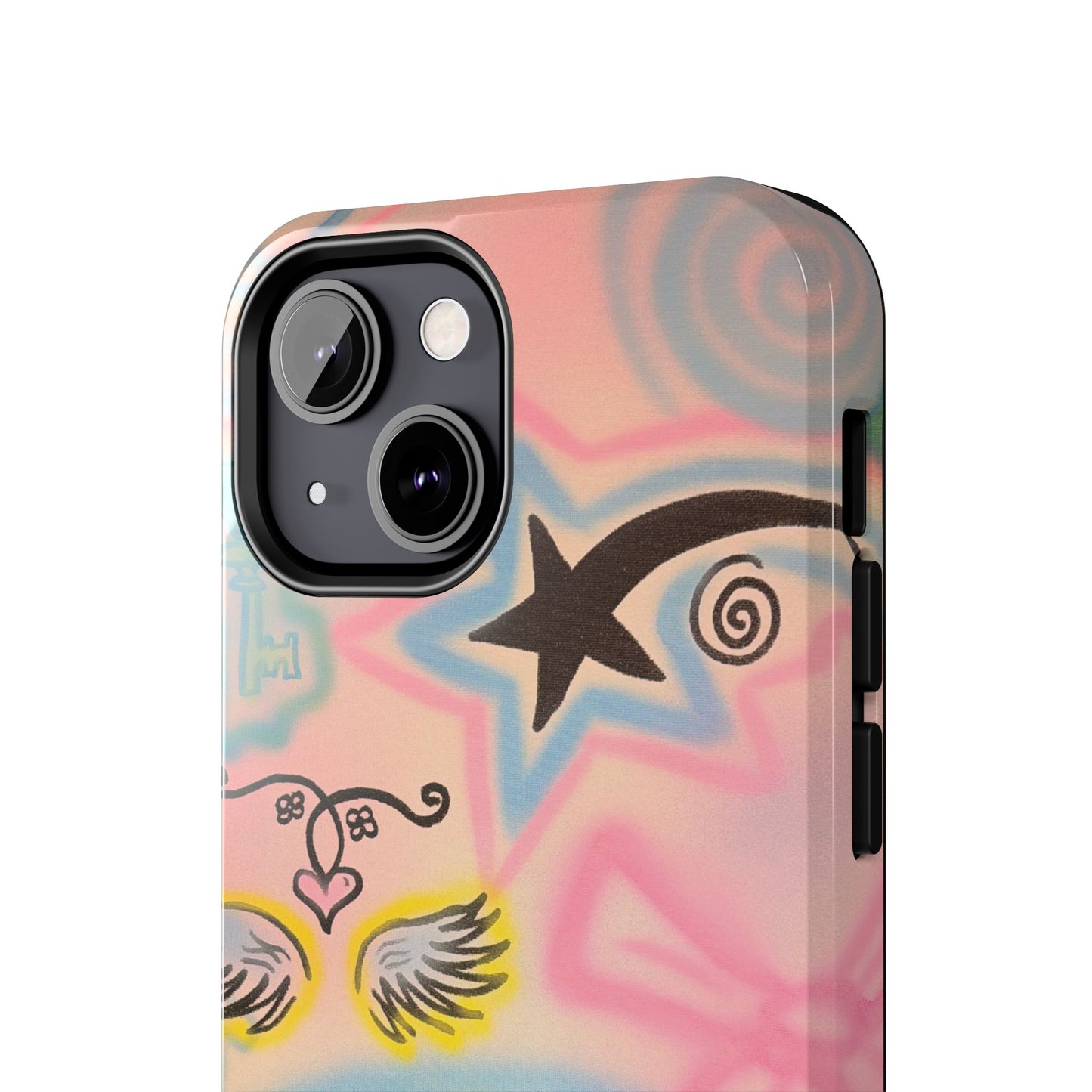 "star energy" airbrush iPhone case