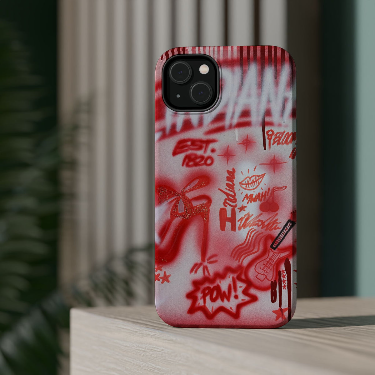 MagSafe "indiana" airbrush iPhone case