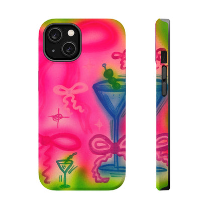 MagSafe „Bow Martini“ Airbrush-iPhone-Hülle