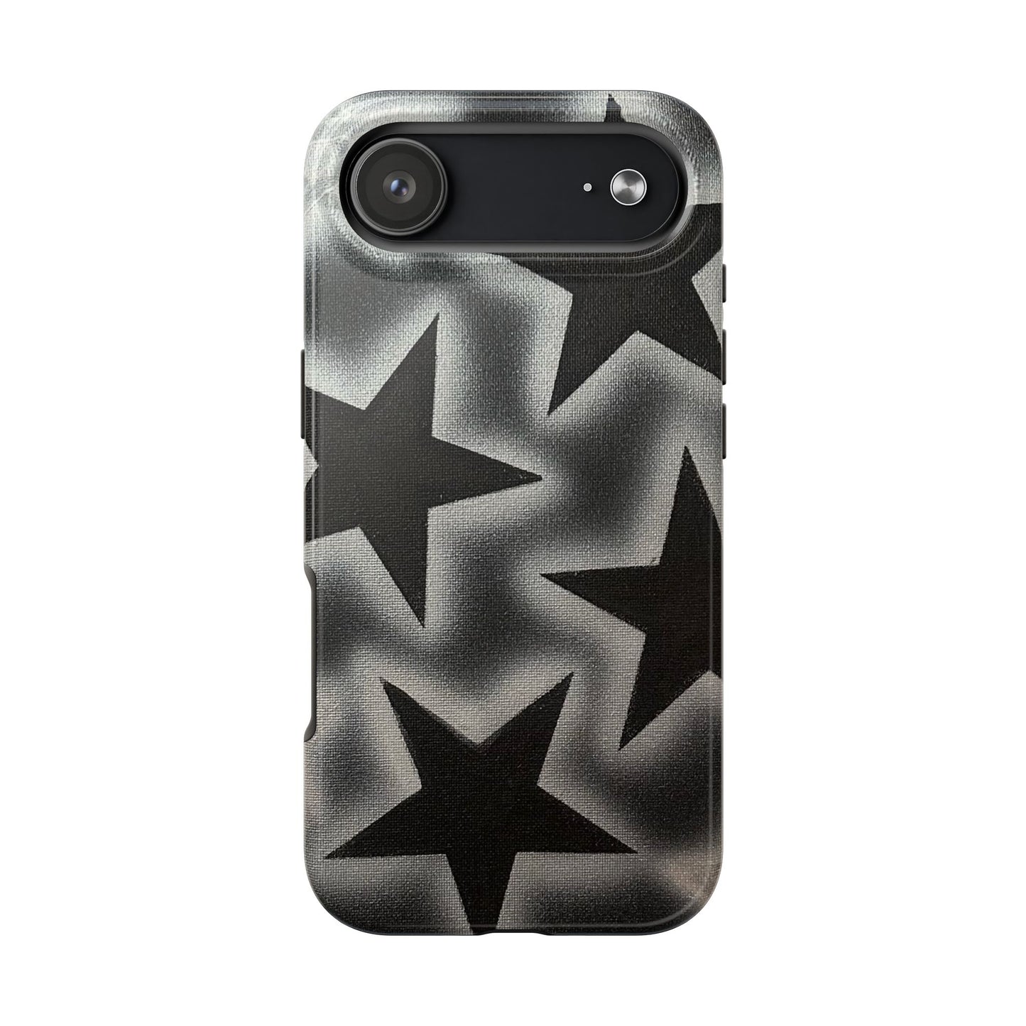 "chrome stars" airbrush iPhone case