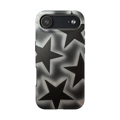 "chrome stars" airbrush iPhone case