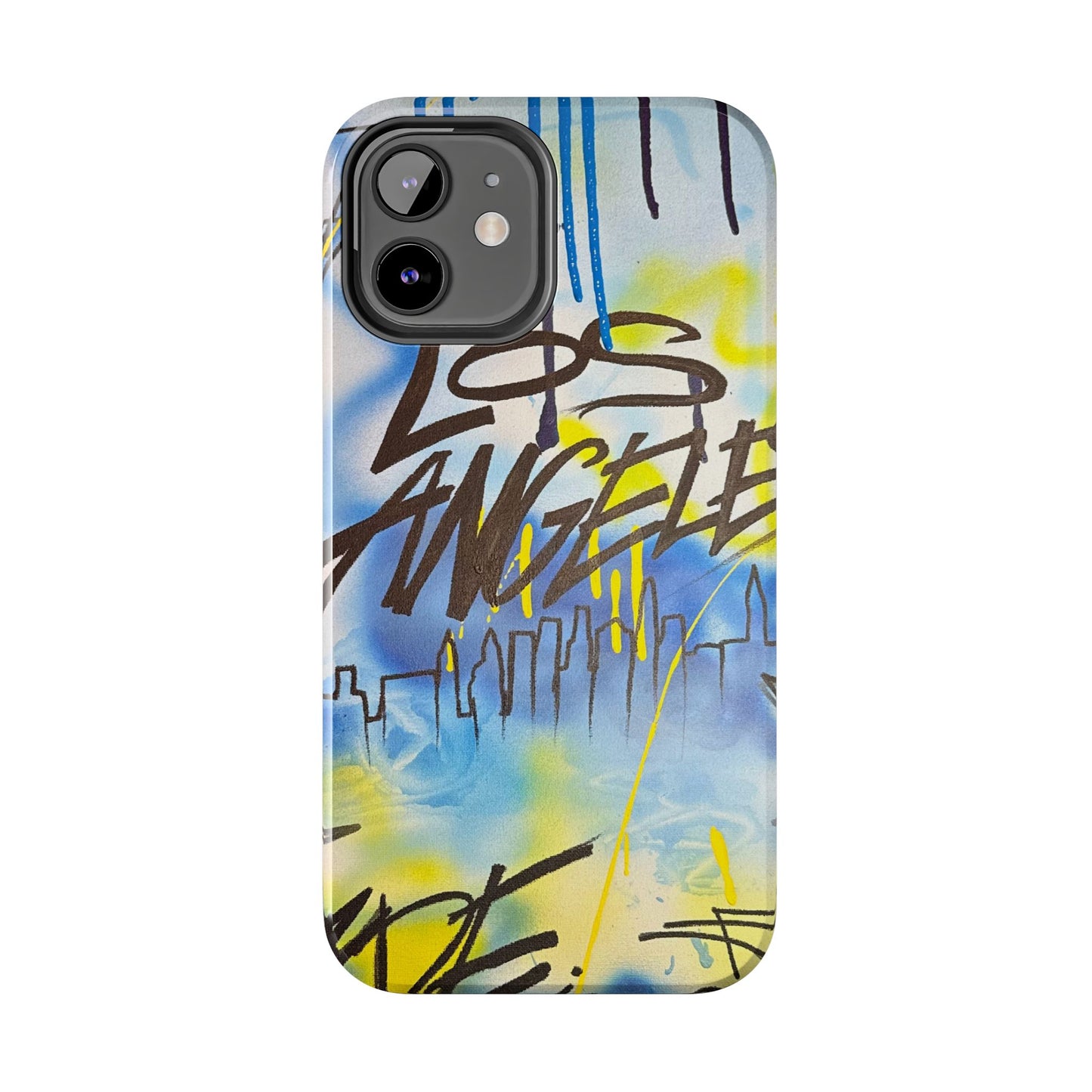 "los angeles" airbrush iPhone case