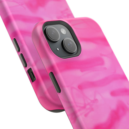 MagSafe "pink camo" airbrush iPhone case