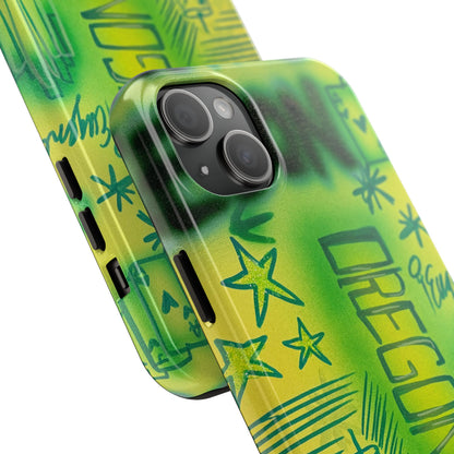 "oregon" airbrush iPhone case