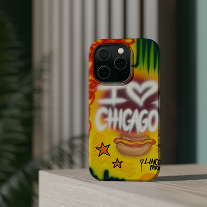 MagSafe "chicago" airbrush iPhone case