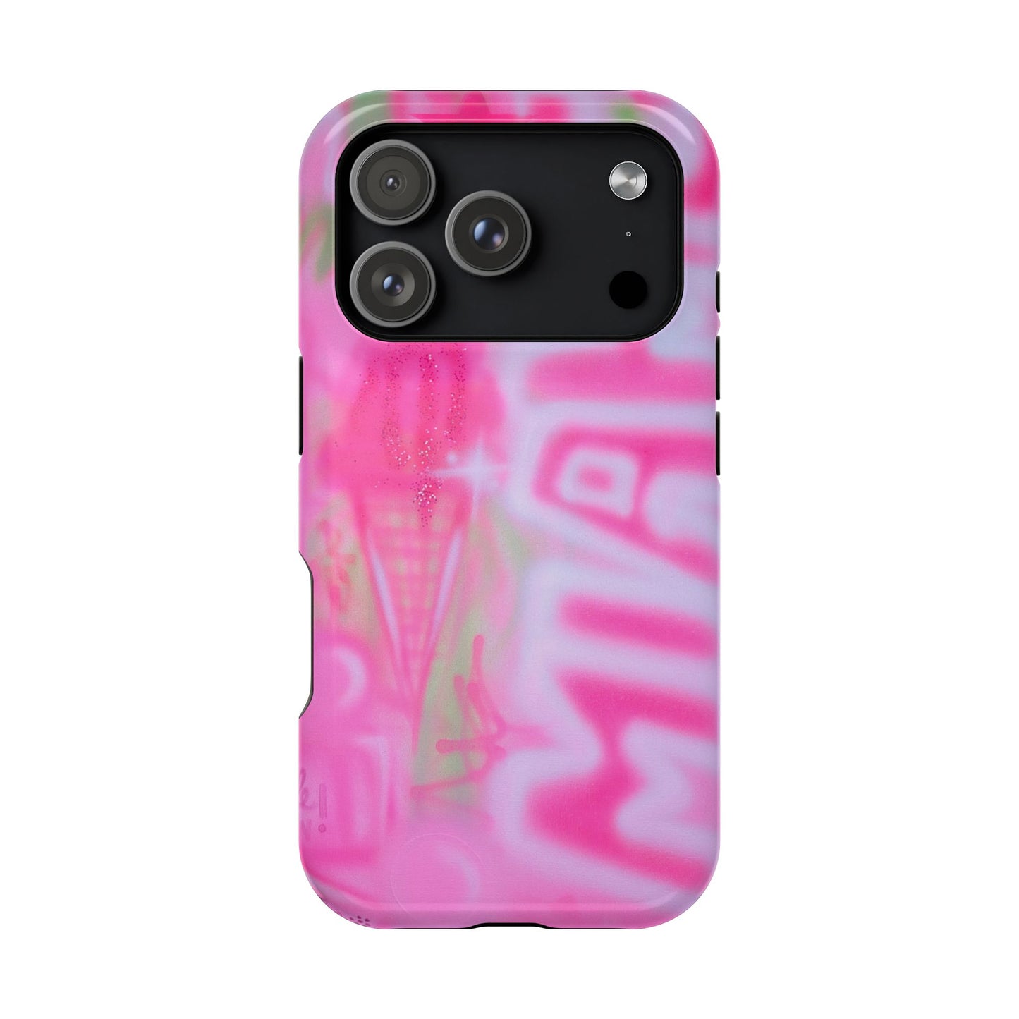 MagSafe "sunset sorbet" airbrush iPhone case