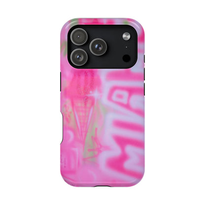 MagSafe "sunset sorbet" airbrush iPhone case