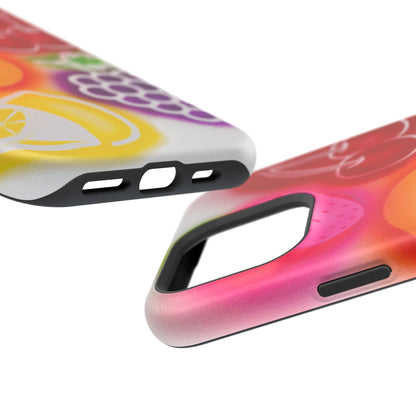 MagSafe "Beeren-süß" Airbrush iPhone-Hülle