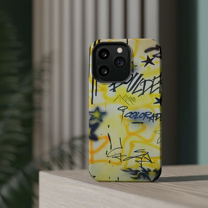 MagSafe "boulder" airbrush iPhone case