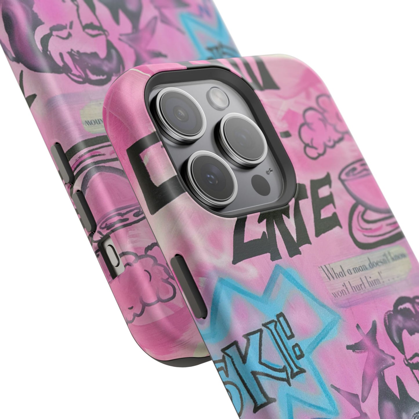MagSafe "avant le ski" airbrush iPhone case