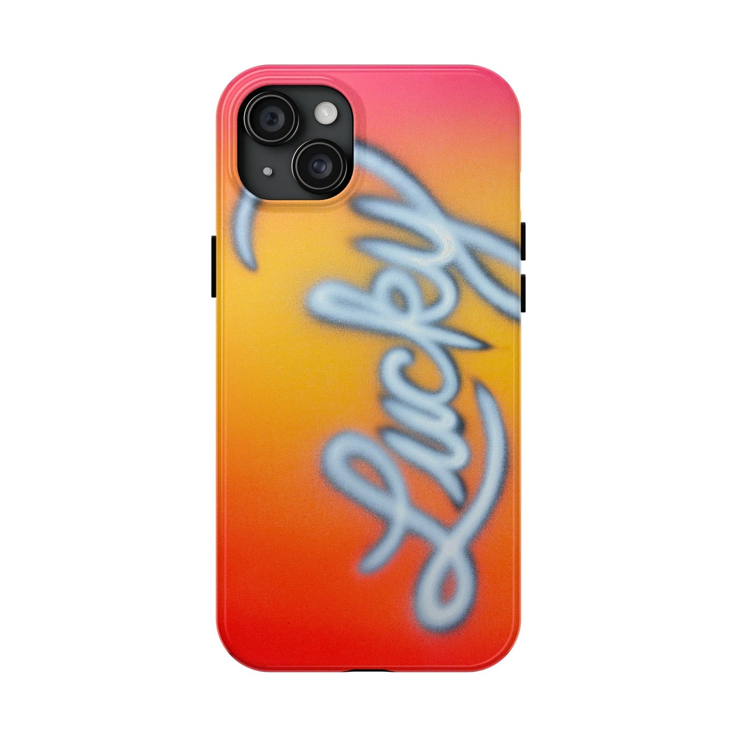 "lucky" airbrush iPhone case