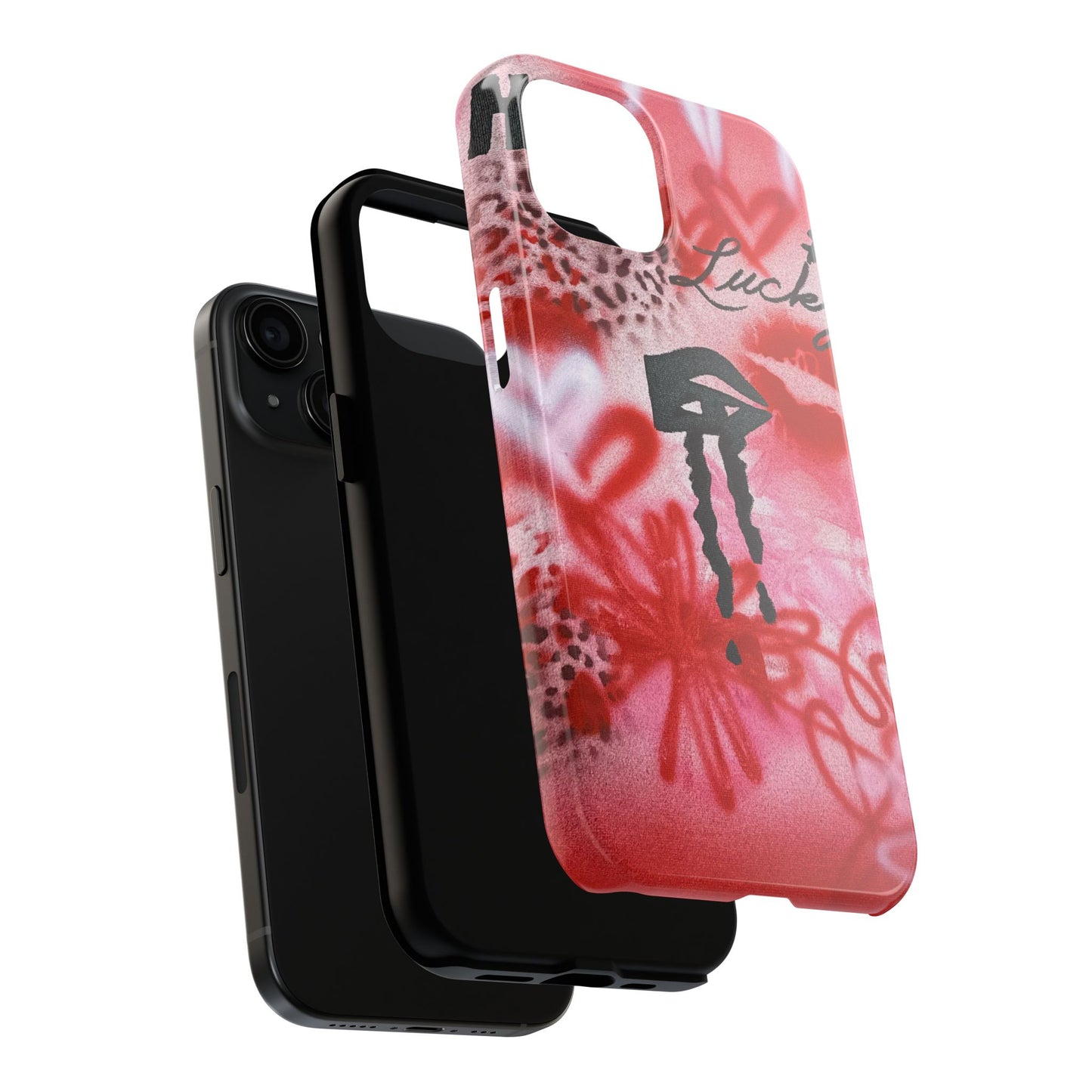 "intriguing encounter" airbrush iPhone case