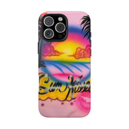 "sunkissed" airbrush iPhone case