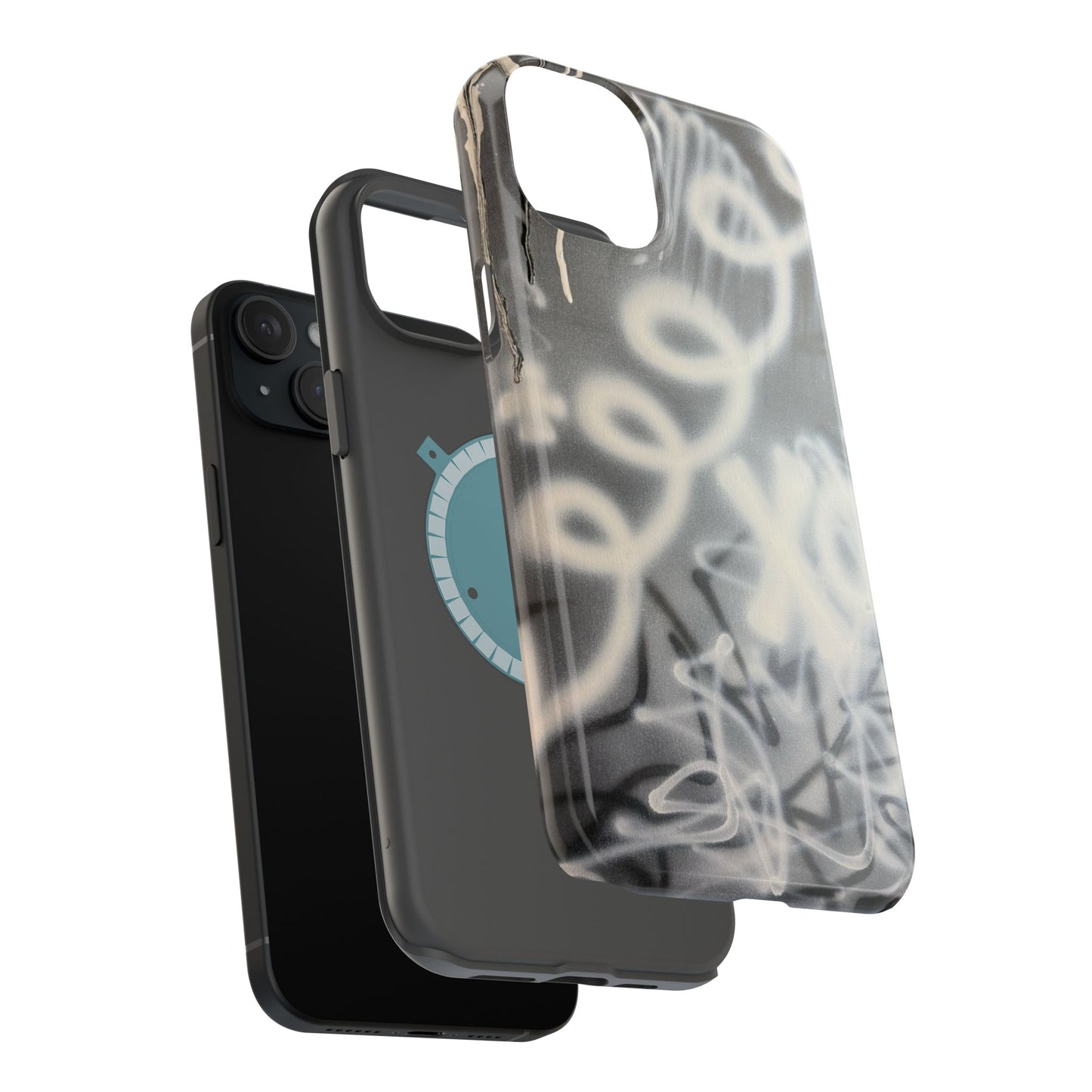 MagSafe "spatial blur" airbrush iPhone case