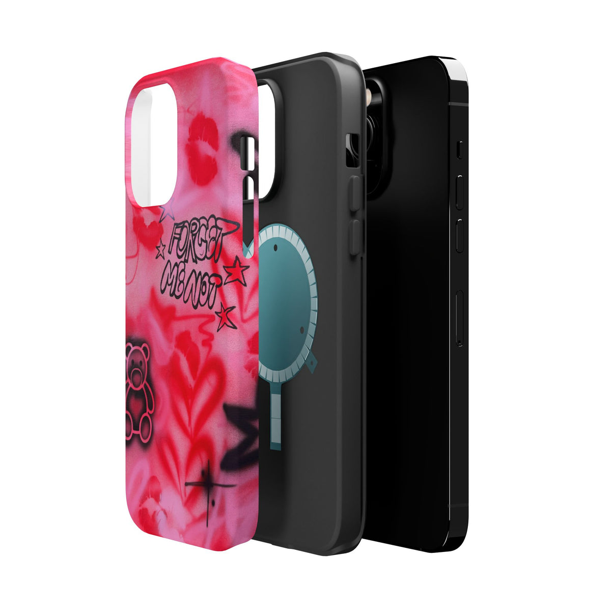 MagSafe @asualphaphi custom airbrush iPhone case