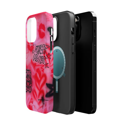 MagSafe @asualphaphi custom airbrush iPhone case