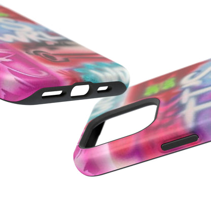 MagSafe „its ur WRLD“ Airbrush iPhone Hülle