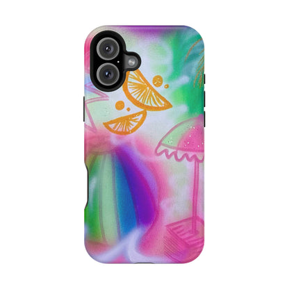 MagSafe "on the beach" airbrush iPhone case