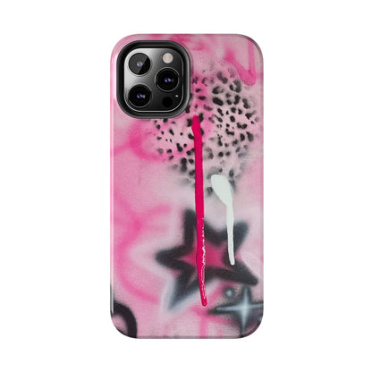 "pink cheetah" airbrush iPhone case