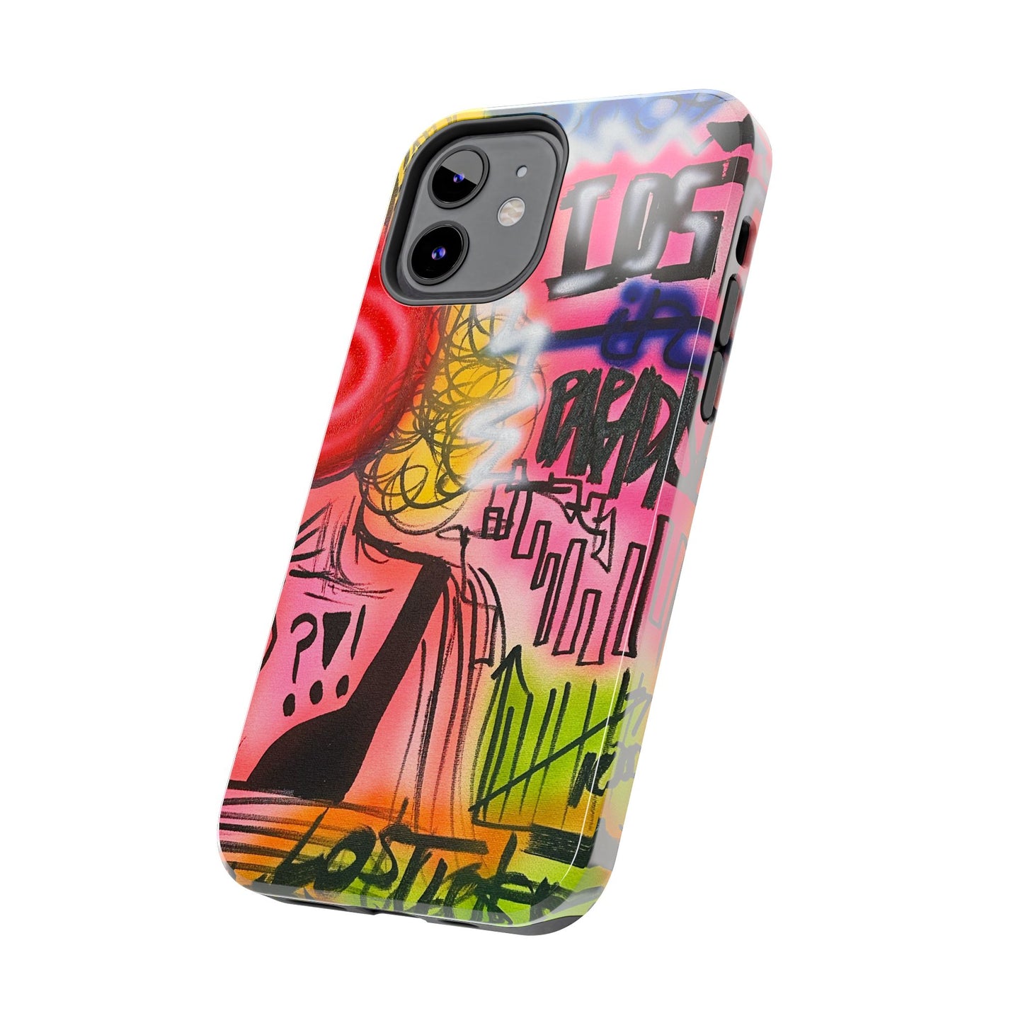 "lost in paradise" airbrush iPhone case