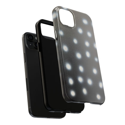 "coconut noir polka dot" airbrush iPhone case
