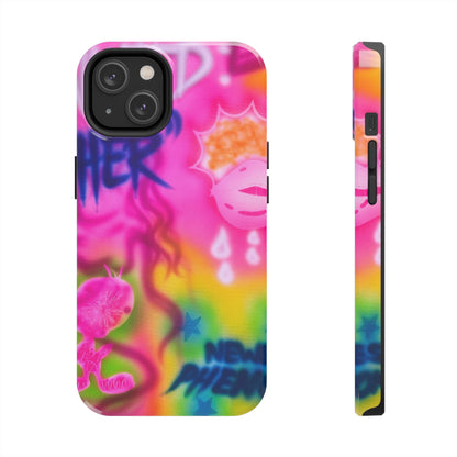 "wanted" airbrush iPhone case
