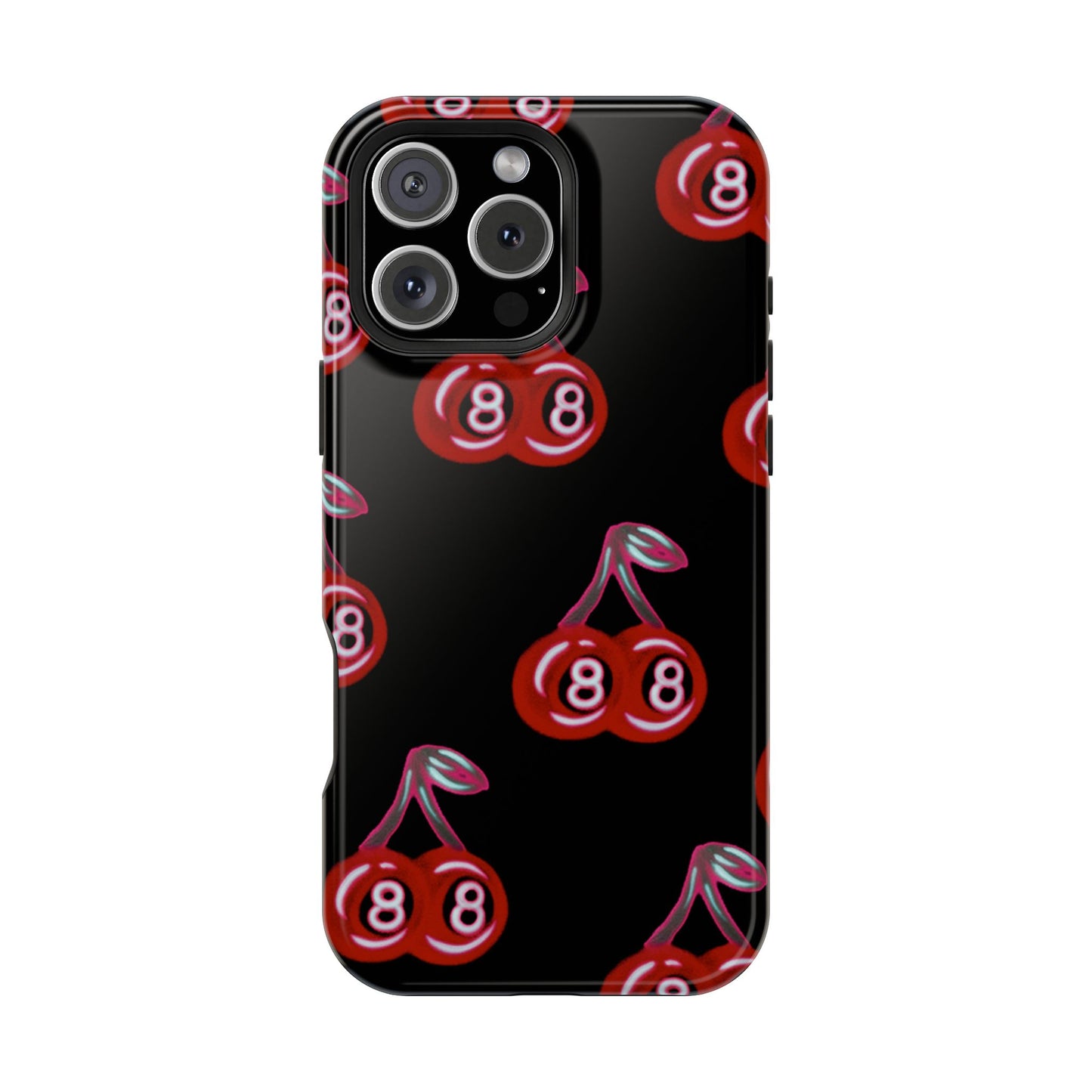 MagSafe „Cami Cherry“ Airbrush iPhone-Hülle