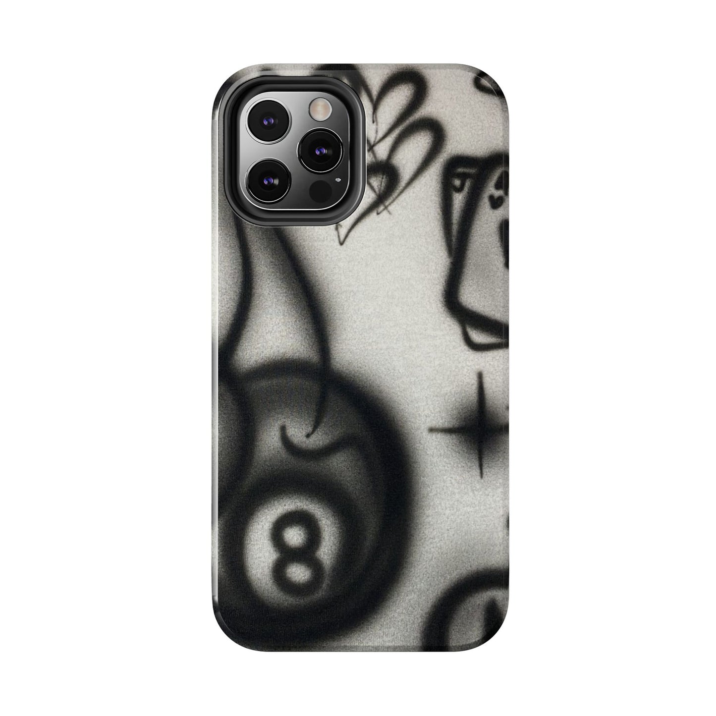 "hidden ace" airbrush iPhone case