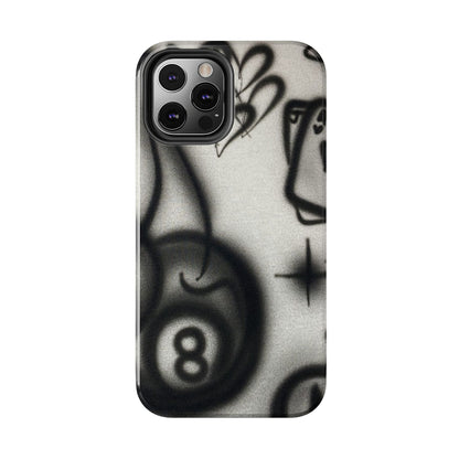 "hidden ace" airbrush iPhone case
