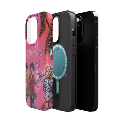 MagSafe "party diva" airbrush iPhone case
