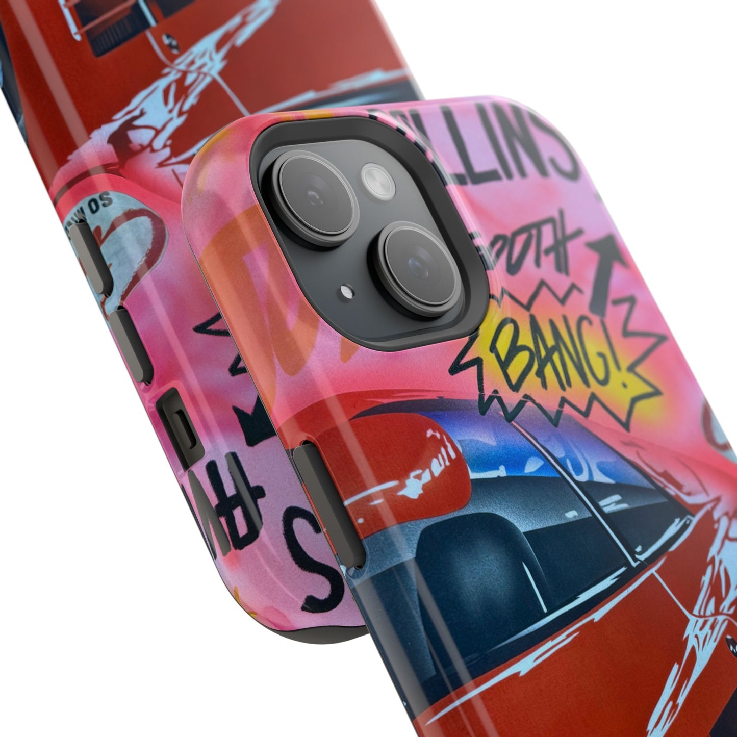 MagSafe "miami momentos" airbrush iPhone case