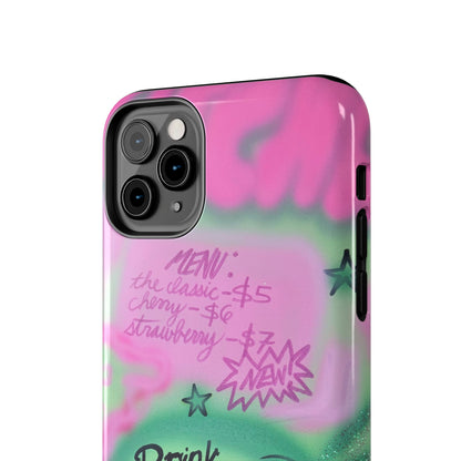 "matcha!" airbrush iPhone case