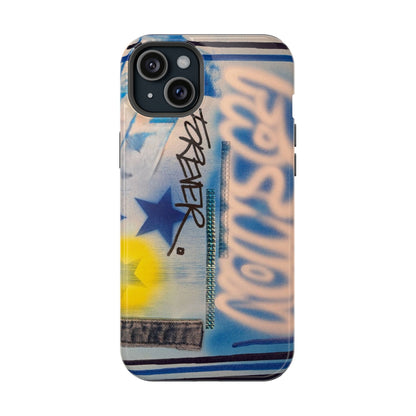 MagSafe "fashion forever" airbrush iPhone case