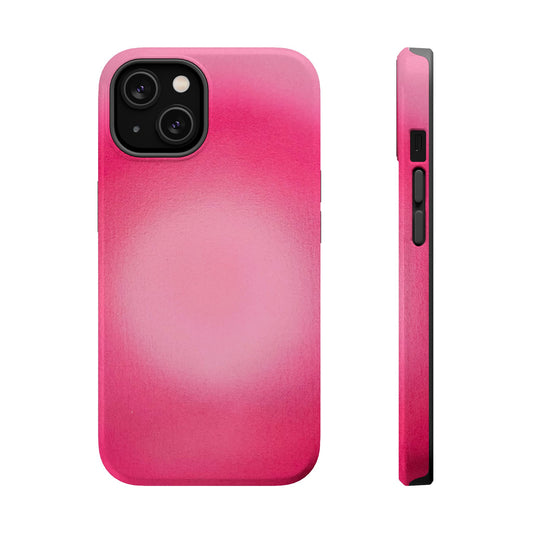 MagSafe "pinkberry" airbrush iPhone case