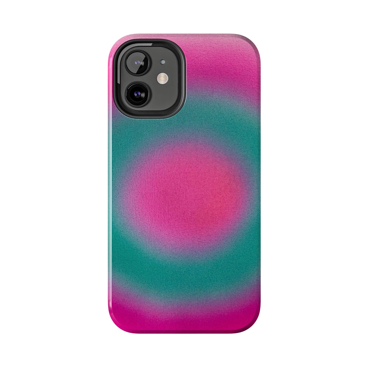 "watermelon swirl" aura airbrush iPhone case