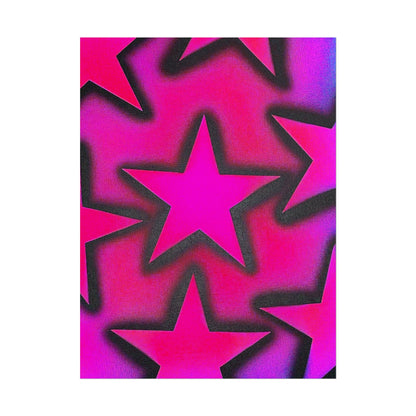 "UR A STAR! pt. 2" airbrush rolled print