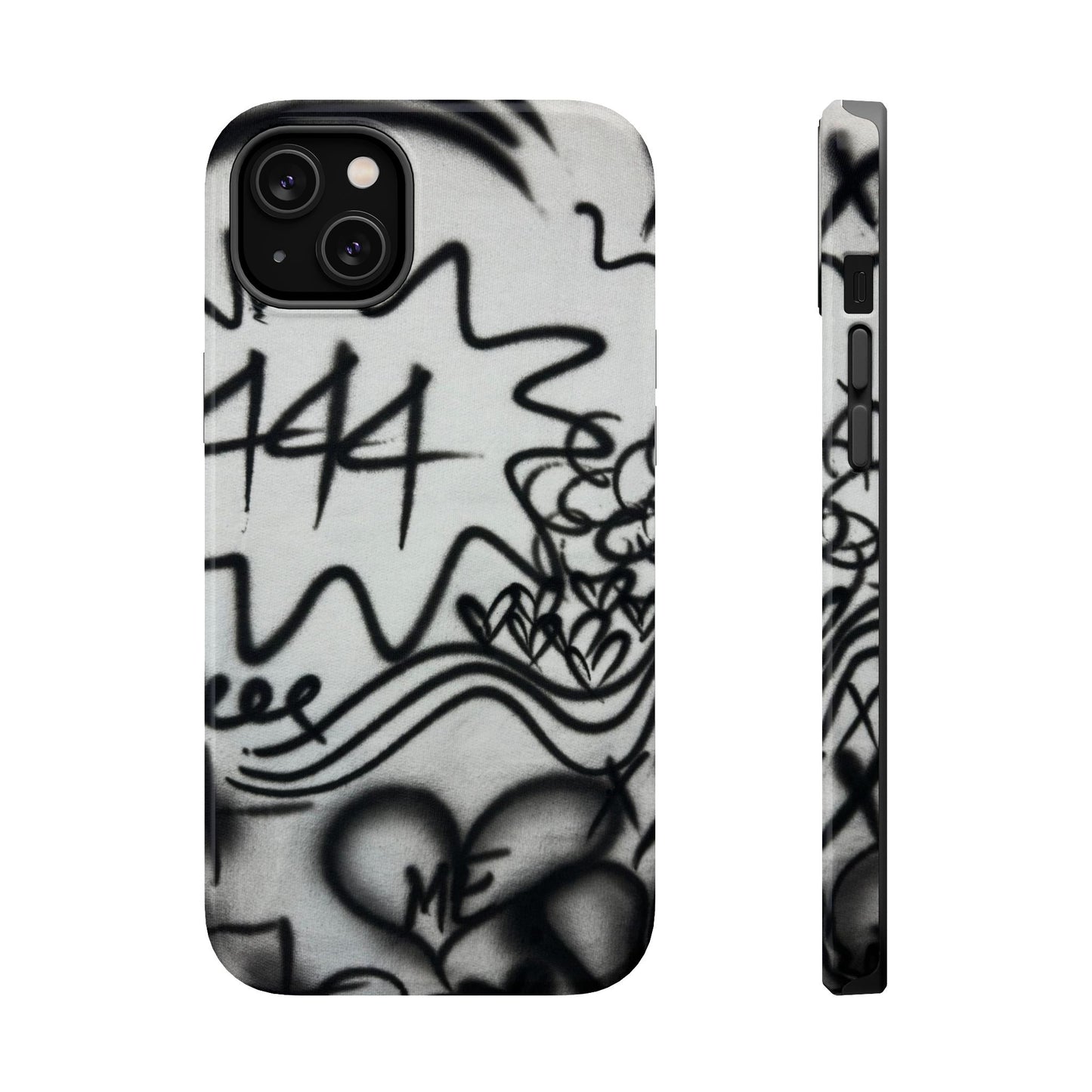 MagSafe „444“ Airbrush iPhone Hülle
