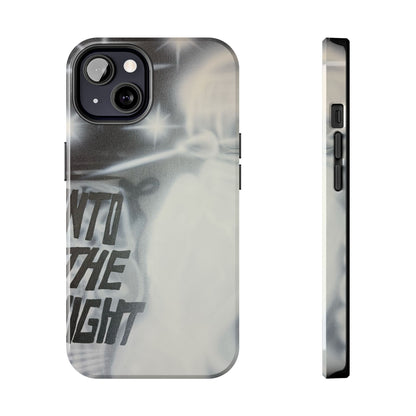 "into the night" airbrush iPhone case