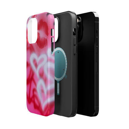 MagSafe "Romantic Rush" Airbrush iPhone Hülle