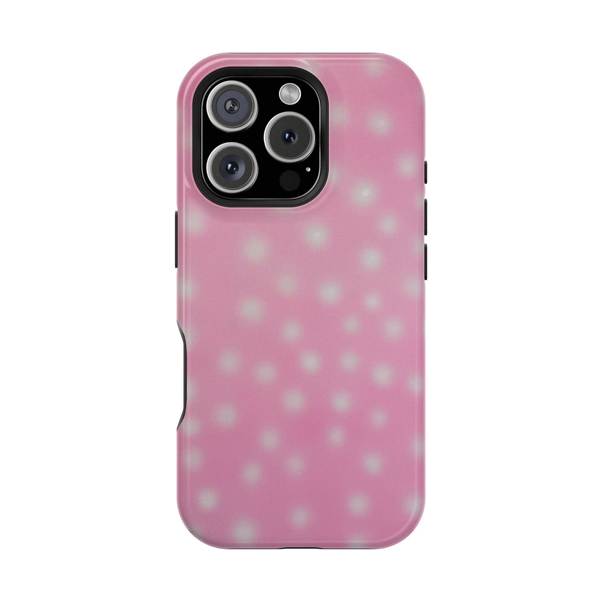 MagSafe "Erdbeerstrudel-Polkadots" Airbrush iPhone Hülle