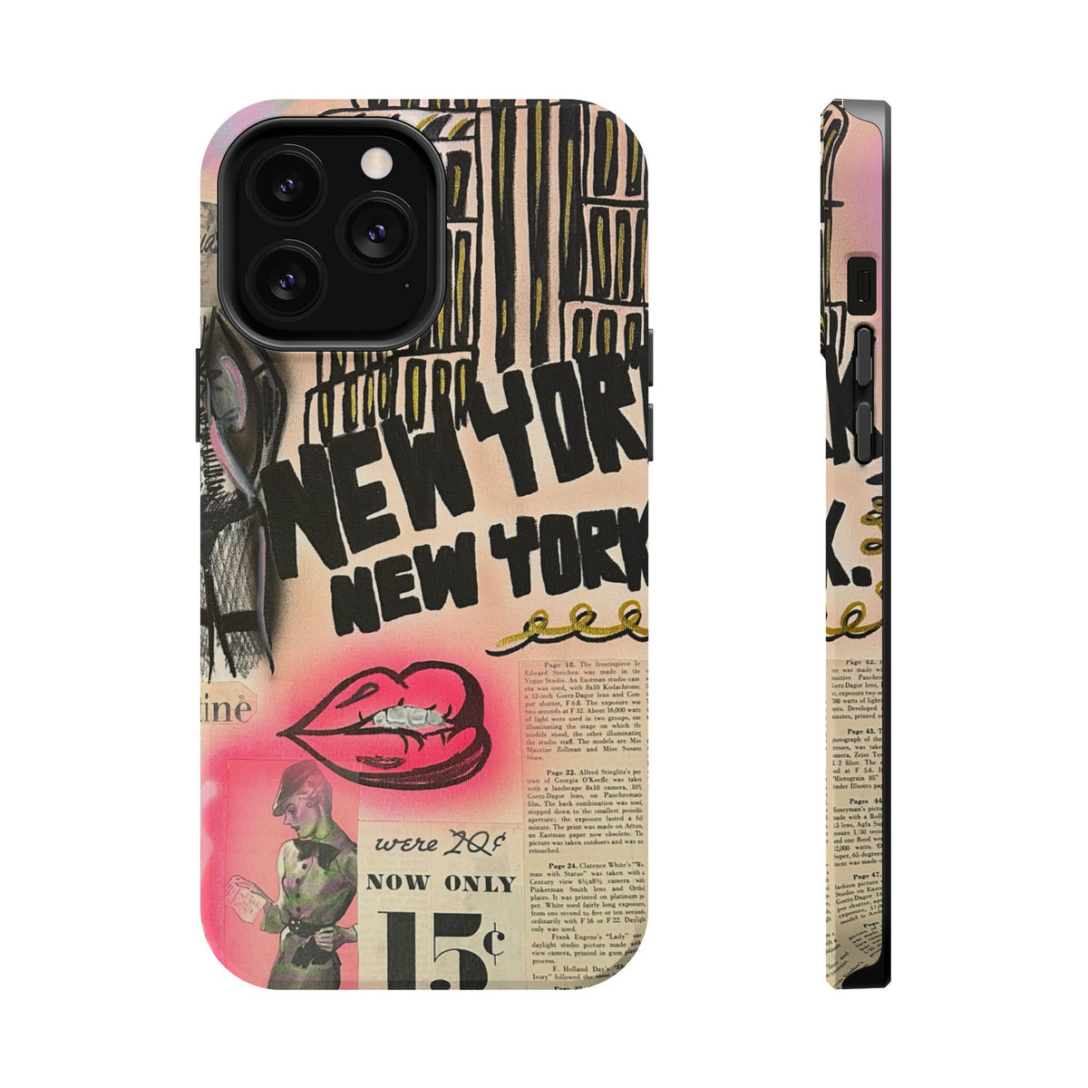 MagSafe „New York, New York“ Airbrush iPhone Hülle