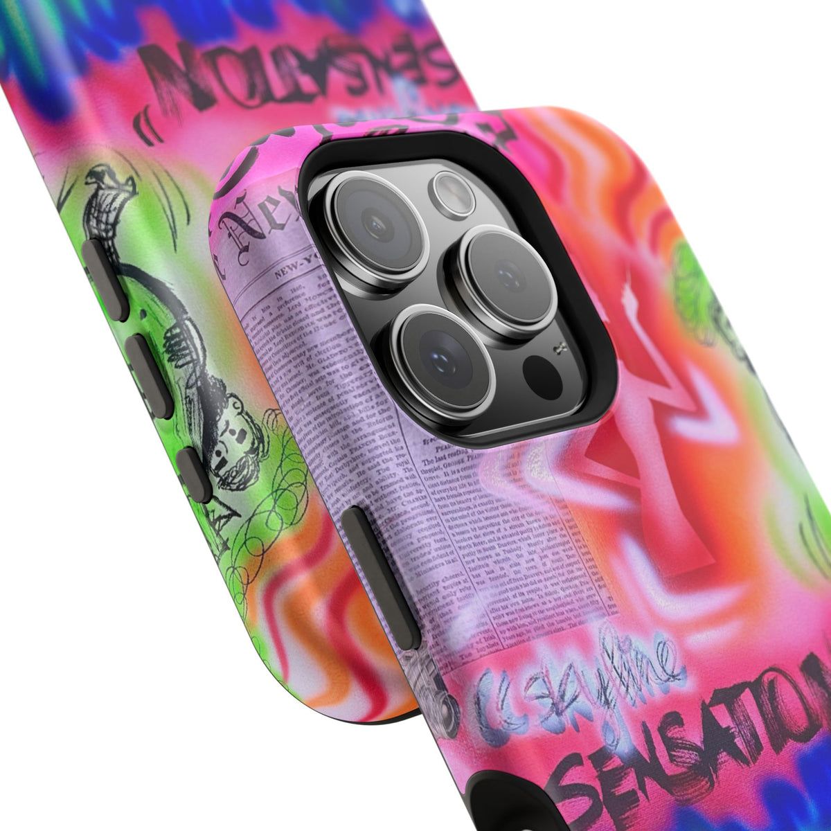 MagSafe "skyline sensation" airbrush iPhone case