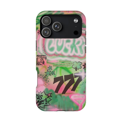 MagSafe "so lucky" airbrush iPhone case