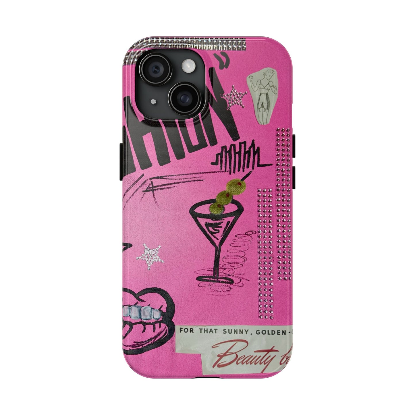 "high fashion" airbrush iPhone case