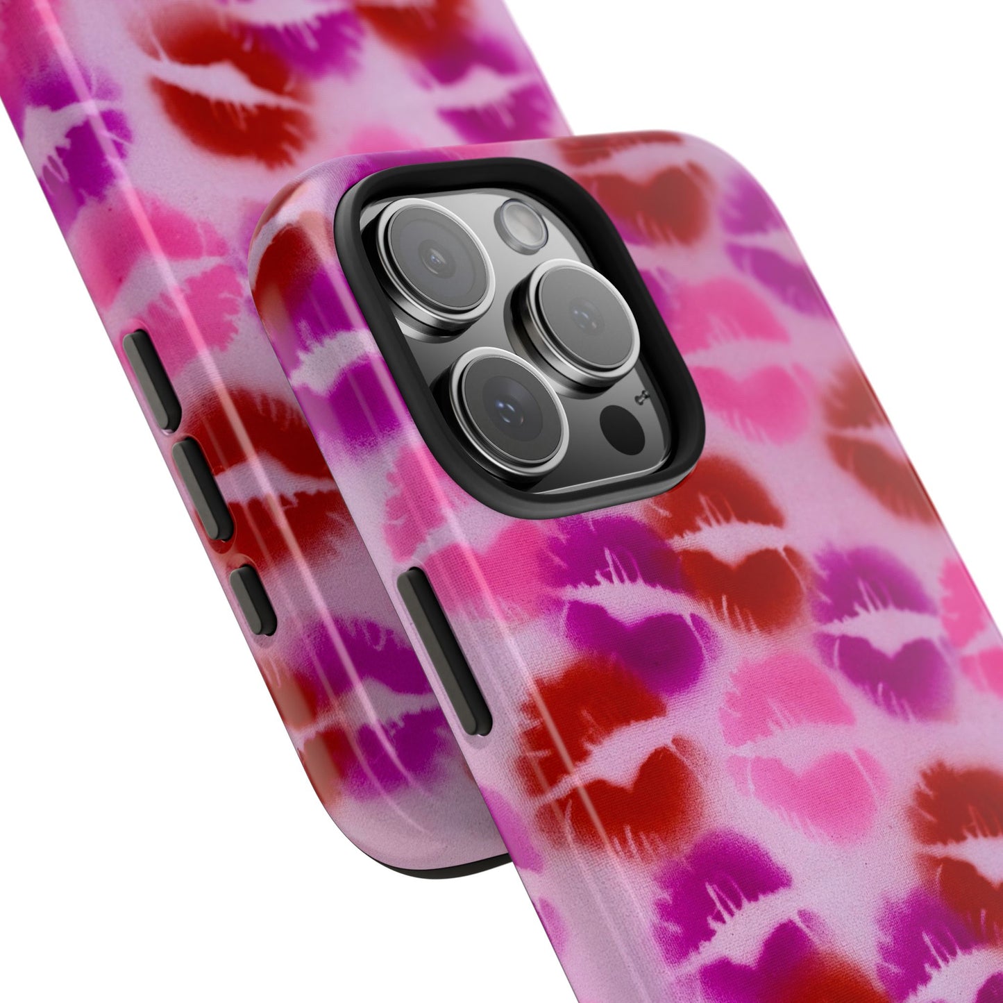 "mwah" airbrush iPhone case