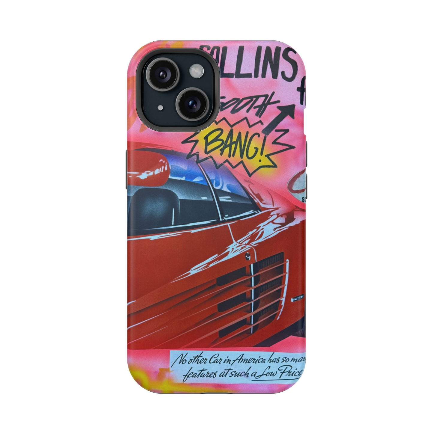 MagSafe "miami momentos" airbrush iPhone case
