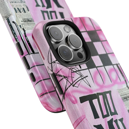 "too much motion" airbrush iPhone case
